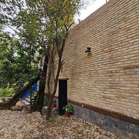 La Cabana Azul Al Fondo Del Bosque De 테포츨란 외부 사진